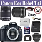 Canon EOS Rebel T4i 18.0 MP CMOS Digital Camera with 18-135mm EF-S IS STM Lens & EF-S 55-250mm IS II Lens + 16 GIG Memory Card - Holster Case - 3 Year Warranty by 33 Street Camera