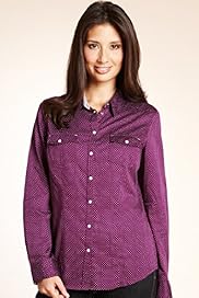 Pure Cotton Classic Collar Spot Print Shirt