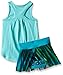 adidas Toddler Girls' Top and Skort Set, Light Mint, 4T