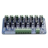 抵抗ヒューズとラブ 8 チャネル 5 v ソリッドステート リレー モジュール * Arduino の SSR//8 チャンネル 5 v ソリッドステート リレー モジュール オプト カップル SSR