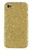 Gold Sparkles Case for Apple iPhone 4 (Fits AT&T & Verizon Models)