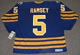 MIKE RAMSEY Buffalo Sabres 1992 CCM Vintage Throwback Away NHL Hockey Jersey