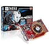 MSI ATI Radeon HD4650 1 GB DDR2 VGA/DVI/HDMI PCI-Express Video Card R4650-MD1G