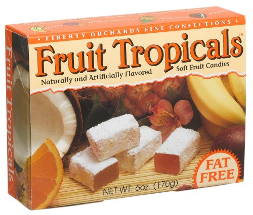 Fruit Tropicals, 6-Ounce Packages (Pack of 12) by Aplets and Cotlets