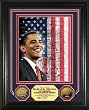 Barack Obama 24Kt Gold Coin Inauguration Photo Mint "Usa"