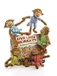 Five Little Monkeys Jumping on a Bed Board Book & Finger Puppets Set