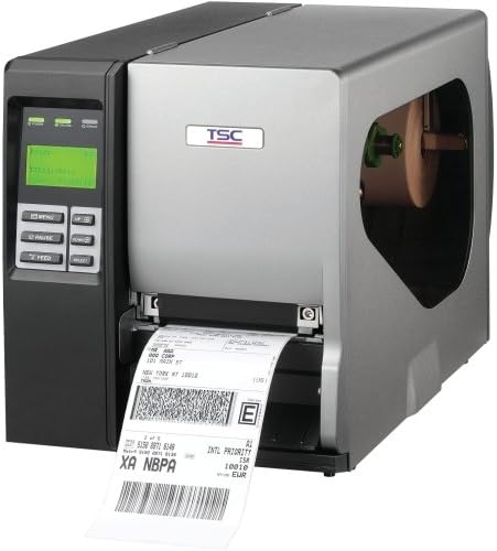 Tsc Auto Id Technology Co., Ltd - Tsc Auto Id Ttp-2410M Pro Thermal Transfer Printer - Monochrome - Desktop - Label Print - 4.09" Print Width - Peel Facility - 12 In/S Mono - 203 Dpi - Usb - Serial - Parallel - Ethernet - Lcd "Product Category: Printers/Label/Receipt Printers"