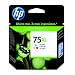 Original HP 75XL Tricolor Ink Cartridge in Retail Packaging