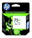 Original HP 75XL Tricolor Ink Cartridge in Retail Packaging