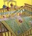Deluxe Sesame Street Baby Crib Bedding Set 6+Musical Mobile