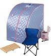 Steam Sauna Portable Home/Office Wet Heat Therapy and Foot Massager Facial Steamer