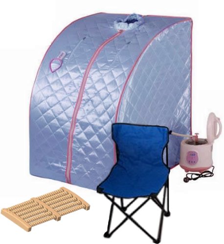 Steam Sauna Portable Home/Office Wet Heat Therapy and Foot Massager Facial Steamer