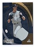 2002 Donruss Best of Fan Club League Leaders Materials Game Used Jersey #4 Randy Johnson Arizona Diamondbacks #'ed 72/175