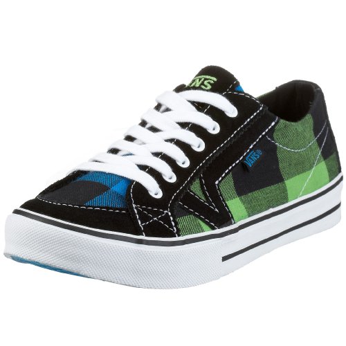 Vans TORY VXFQ3SR, Damen Sneaker, schwarz, (buff plaid black/green), EU 34 1/2, (US 5), (UK 2 1/2)