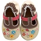 Robeez Infant/Toddler Organic Lady Bug T-Strap Soft Sole
