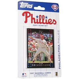 Click here to buy Topps Philadelphia Phillies 2007 Baseball Card Team Set by  Topps .
