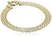Amazon Collection 14k Yellow Gold Bismark Link Bracelet, 7.5