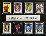 NHL Montreal Canadiens All-Time Greats Plaque