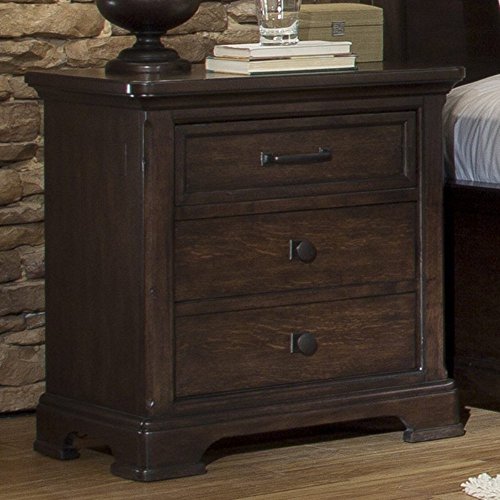 Emerald Home Furnishings Crystal Ridge 3 Drawer Nightstand cvmbvjm