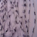 5 pcs New Fashion Grizzly Real Soft Natural Feather Hair Extension Color White