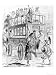 Bus Service Between the Comedie Francaise and the Odeon Giclee Poster Print by Renard...