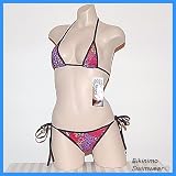 Butterfly Cheekhugger Bikini (Red Potpourri) Micro
