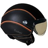 Nexx X60 Vintage Orange Black XX-Large Open Face Helmet