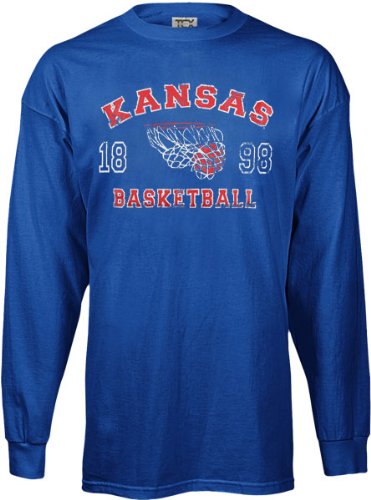 Kansas Jayhawks Legacy Basketball Long Sleeve T-Shirt