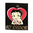 Betty Boop & Pudgy Pin - Big Heart Swing Pin