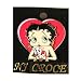 Betty Boop & Pudgy Pin - Big Heart Swing Pin