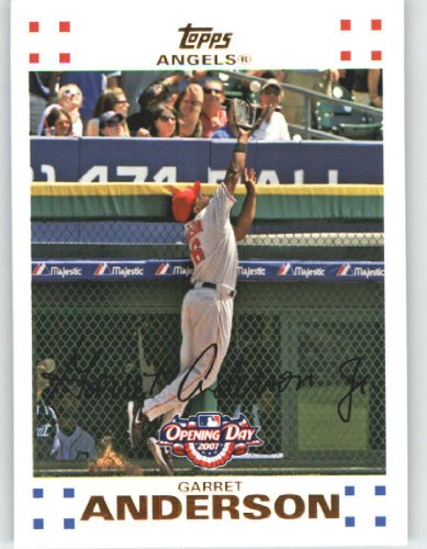 2007 Topps Opening Day #105 Garret Anderson - Los Angeles Angels (Baseball Cards)