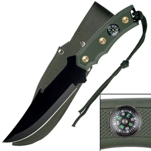 HK905. Green Beret Survival Knife 11 Inch Overall The Green Beret
