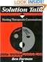 Solution Talk: Hosting Therapeutic Conversations