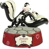 Pepe Le Pew & Penelope Loveurs Lane Musical Figurine