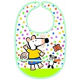 Petit Jour Paris Coated Cotton Bib - Maisy Mouse