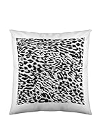 Naturals Cojín Con Relleno Animal Print (Blanco / Negro)