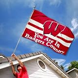 Wisconsin Badgers UW Country University Large College Flag