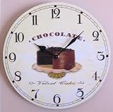 French Shabby Chic 'Chocoate' Wall Clock. Would make a great gift for the Chocolate Lover!