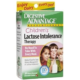 Digestive Advantage Children's Lactose Intolerance Therapy, Cherry, Chewable Tablets 30 ea