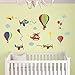 High Flying Kids Room/Nursery Peel & Stick Wall Sticker Decals