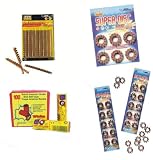 12 Schuss Ringmunition fr Spielzeugpistolen Karneval