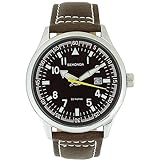 Sekonda Gents Brown Dial Date Strap WR Watch 3882