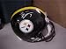 Ben Roethlisberger Hand Signed Autographed Pittsburgh Steelers Full Size Riddell Football Helmet w/ Photo of Signing