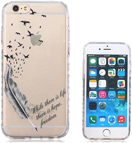 Slim Soft Flexible Style TPU Bumper Silicone Scratch-Proof Protective Skin Back Case Cover for Apple iphone 6 6S (4.7 ")