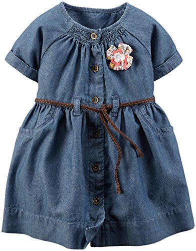 Carter's Baby Girls' Chambray Dress (Baby)