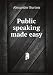 Public speaking made easy bei Bücher zum Namen: 51FfMHVLW7L._SL75_