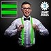Green LED Light Up Suspenders