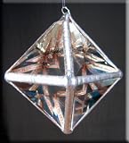 Rainbow Water Prism - Peaceful Planet Rainbow Maker - Glass Crystal Suncatcher