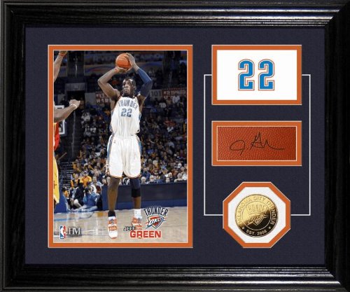 Highland Mint Oklahoma City Thunder Jeff Greene Player Pride Desktop
