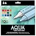 Spectrum Noir SPECN-AQ12-NAT Watercolor Marker Set